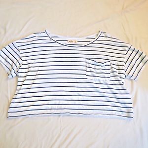Hollister Stripped Crop Top